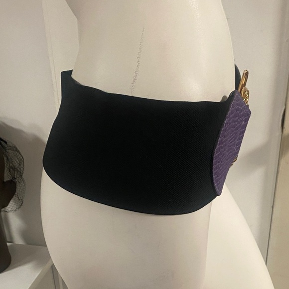 Gary Gail Belt Vintage Purple and Gold main image 5